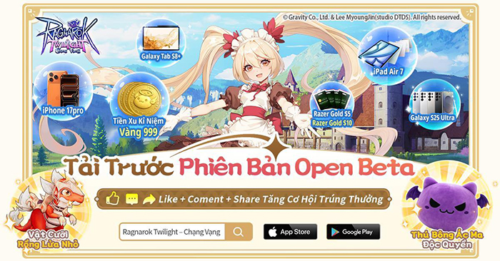 Ragnarok Twilight - Chạng Vạng chính thức ra mắt hôm nay, hoạt động nhận phúc lợi vô kể! 4