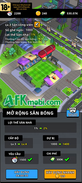Bạn sẽ có một trải nghiệm bóng đá hoàn toàn khác biệt tại game Đế Chế Bóng Đá 10 Bạn sẽ có một trải nghiệm bóng đá hoàn toàn khác biệt tại game Đế Chế Bóng Đá 10