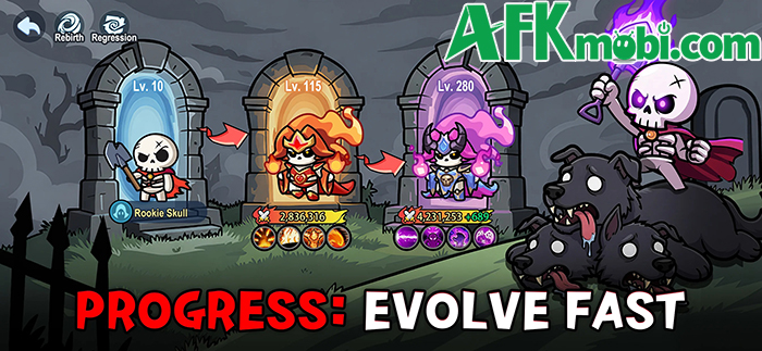 Skull Up game chiến thuật đấu tướng màn hình dọc lấy cảm hứng từ Warcracft 2