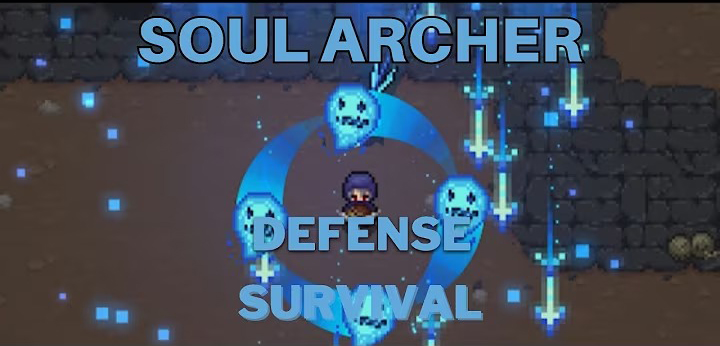 Chiến đấu ngăn chặn các đợt người chết trong game Soul Archer: Defense Survival