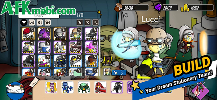 Cùng những anh hùng văn phòng phẩm đối mặt bọn kiến đen với game Stationery Heroes 2