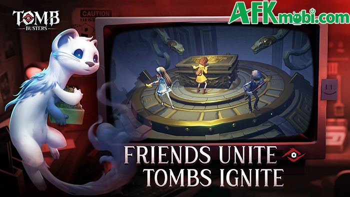 Tomb Busters mời người chơi bước vào khám phá những hầm mộ tối đầy bí ẩn 0