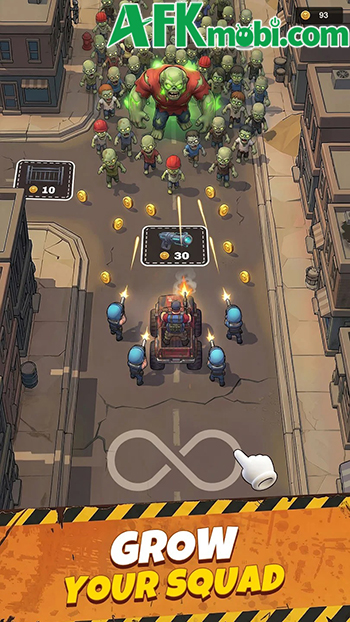 Bảo vệ chiếc xe bán tải chở hàng tiếp tế trước bọn zombie trong game Trigger & Truck 1