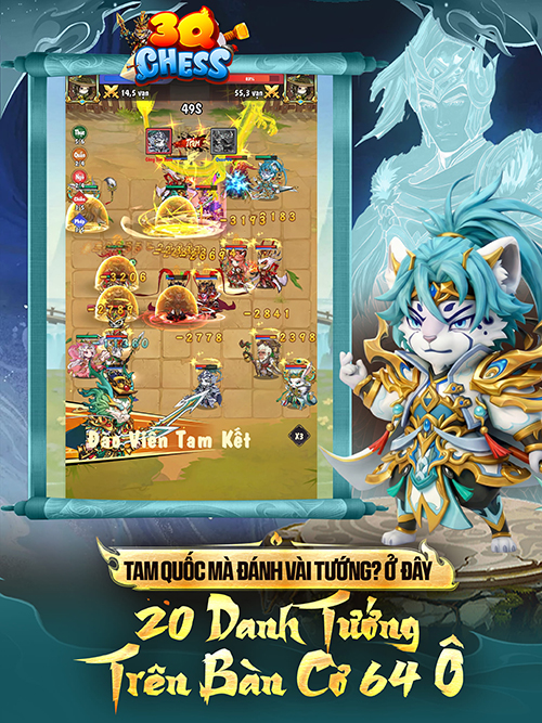 3Q Chess - Kỳ Thủ Tam Quốc game chiến thuật mới sắp được SohaGame đưa về Việt Nam 1 3Q Chess - Kỳ Thủ Tam Quốc game chiến thuật mới sắp được SohaGame đưa về Việt Nam 1
