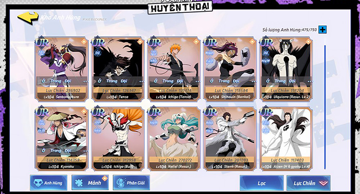 Bleach Tử Thần Huyền Thoại