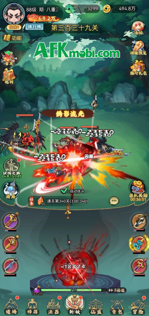 Phi Kiếm Tu Tiên game tap tap trừ yêu diệt ma cực cuốn về Việt Nam 3