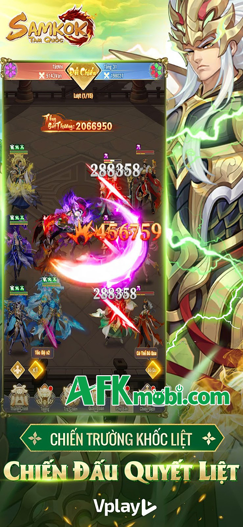 VPlay chuẩn bị ra mắt game mới Samkok Tam Quốc 2