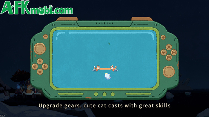 Câu cá thư giãn cùng một cô mèo nhỏ trong game Fischer's Fishing Journey Mobile 2