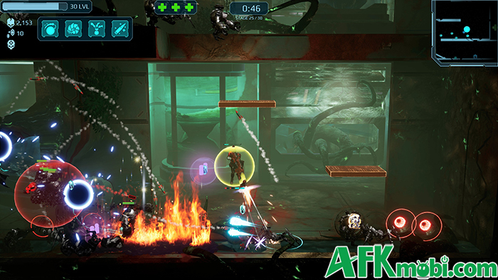 Adrenaline Rampage Mobile game hành động sinh tồn roguelike cuộn cảnh 2