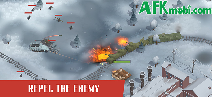 Armored Train game phòng thủ sử dụng tàu hỏa lấy bối cảnh Chiến tranh Vệ quốc Vĩ đại 3
