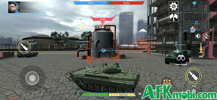 Armored Frontline: Warzone game hành động đấu xe tăng PvP trực tuyến 2
