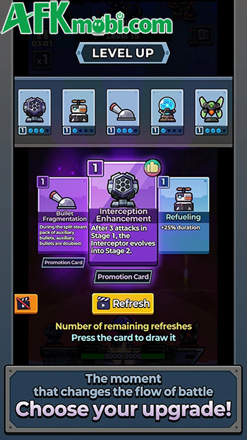 Phòng thủ trước các đợt kẻ thù từ trên không trong BattleShip Go: Monster Wave 2