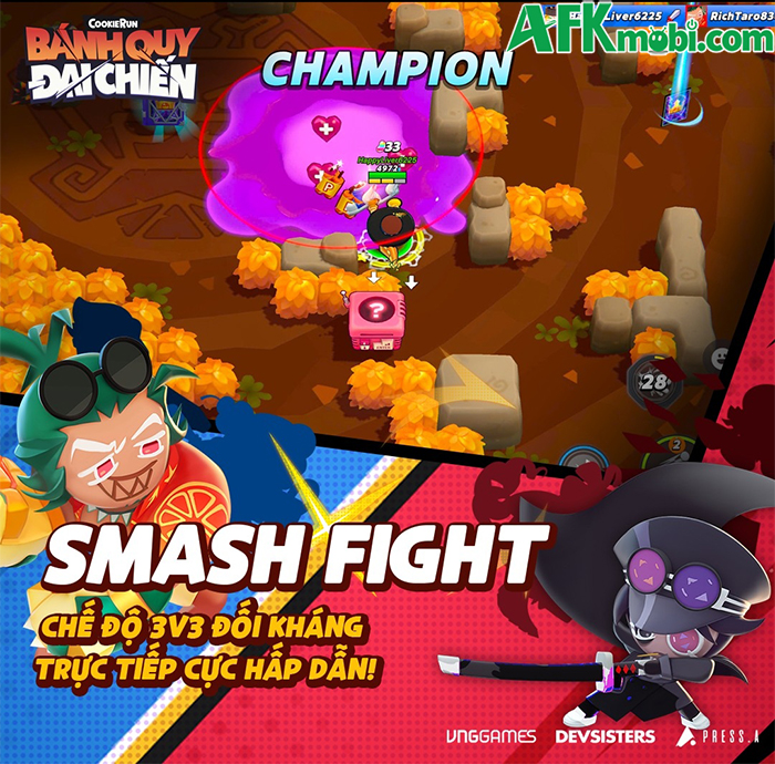 CookieRun: Bánh Quy Đại Chiến sẽ có những chế độ chơi gì cho các game thủ tham gia? 4 CookieRun: Bánh Quy Đại Chiến sẽ có những chế độ chơi gì cho các game thủ tham gia? 4