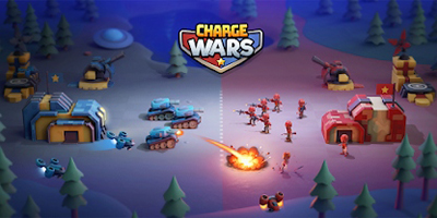 Charge Wars game chiến thuật cho người chơi xây dựng trận hình căn cứ