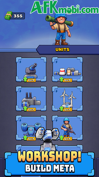 Charge Wars game chiến thuật cho người chơi xây dựng trận hình căn cứ 5