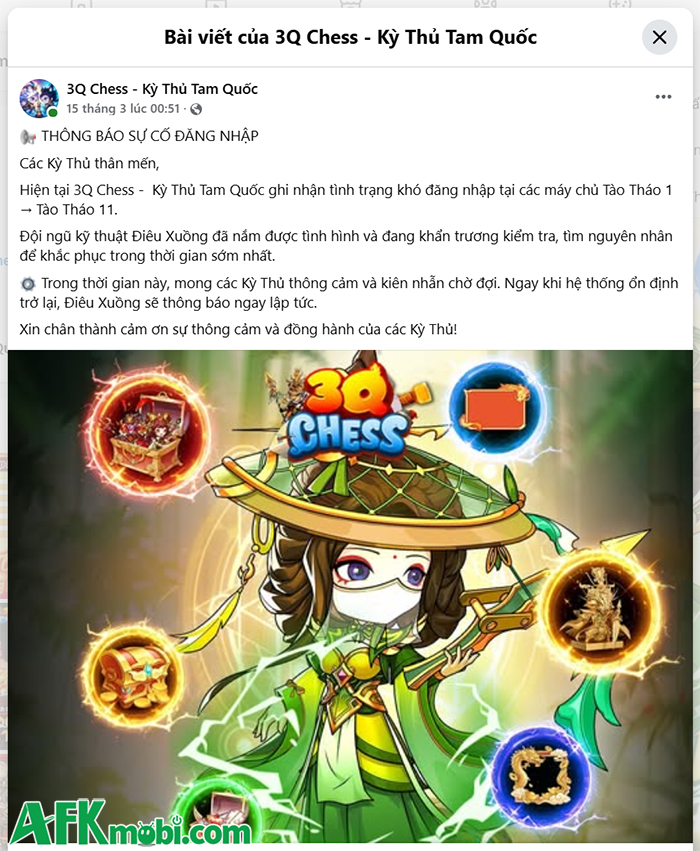 3Q Chess – Kỳ Thủ Tam Quốc là một lời cổ vũ dành cho những Dev Việt 6