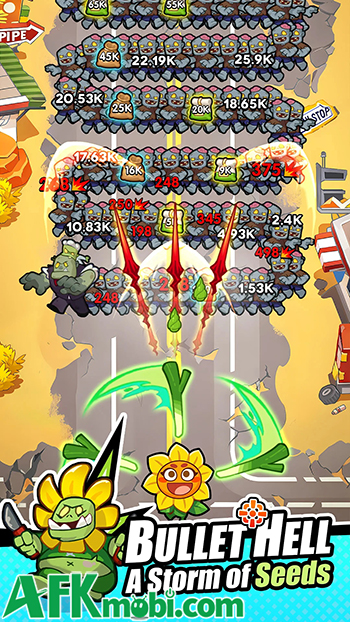 Don't Touch Grass game phòng thủ auto-shooter roguelike lấy cảm hứng từ Plants vs Zombies 2