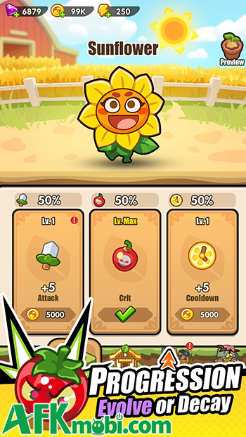 Don't Touch Grass game phòng thủ auto-shooter roguelike lấy cảm hứng từ Plants vs Zombies 4