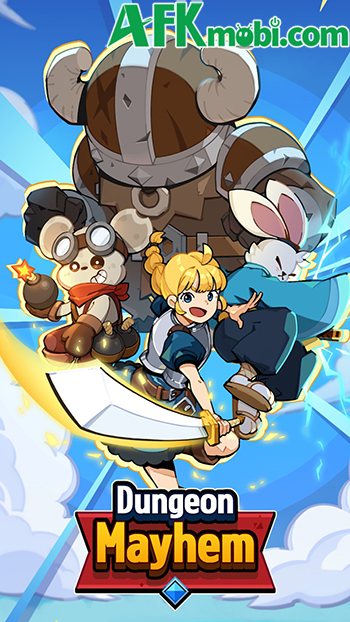 Chiến đấu chống lại sự xâm lược của bọn quái vật trong game Dungeon Mayhem 0