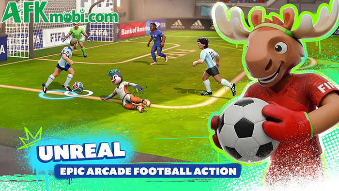 FIFA Heroes: Football Action mời bạn sử dụng những cầu thủ bóng đá là động vật 0