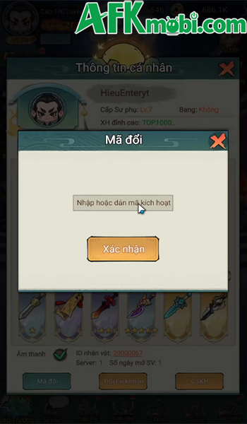 Tổng hợp gift code game Phi Kiếm Tu Tiên mới nhất trong tháng 0