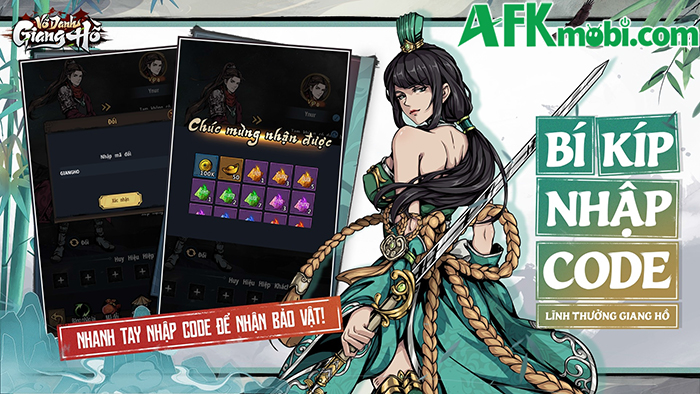 Tổng hợp gift code game Vô Danh Giang Hồ mới nhất trong tháng 0