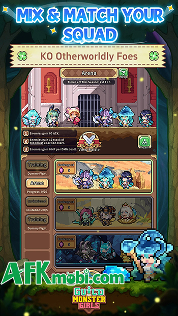 Guild of Monster Girls cho game thủ lập hội phiêu lưu với những cô nàng quái vật chibi 3