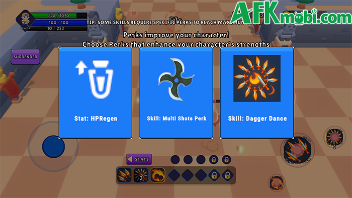 Điều khiển nhân vật chiến đấu sinh tồn trước bọn quái vật trong Hyper Gunner Online 2