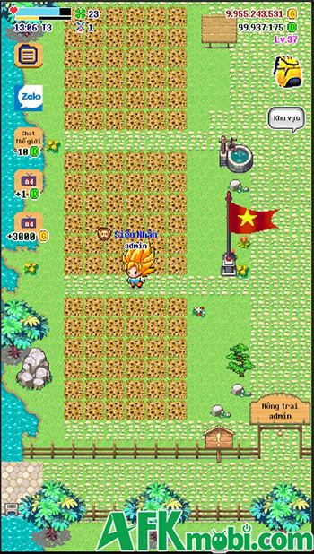 Xây dựng một nông trại của riêng bạn trong tựa game Làng Gió: Pixel Farm 1
