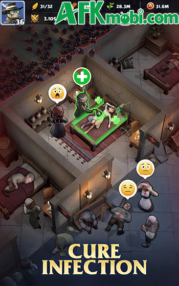 Last Asylum: Plague game mô phỏng kết hợp chiến thuật lấy cảm hứng từ Cái Chết Đen 2