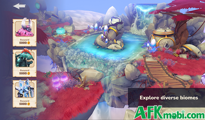 Điều khiển nhân vật thợ săn bắt đầu những cuộc săn trùm với Mansi Hunter: Roguelike RPG 1