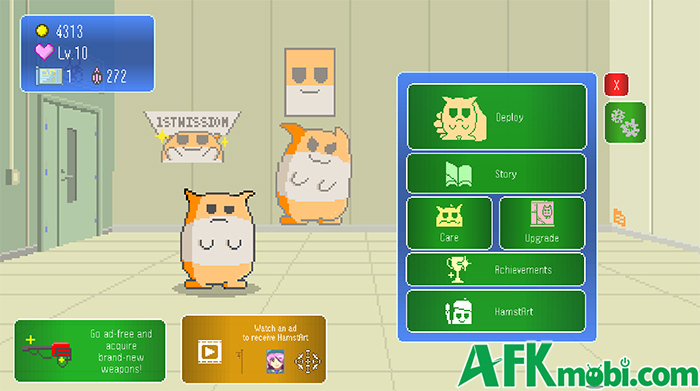 Sử dụng chú chuột hamster để tiêu diệt bọn kẻ thù xâm lược với game MOCHI-O Mobile 0