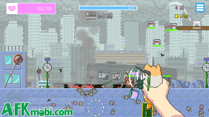 Sử dụng chú chuột hamster để tiêu diệt bọn kẻ thù xâm lược với game MOCHI-O Mobile 2