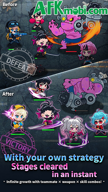 Ninja Gangsters: Idle Streets game nhàn rỗi đưa bạn phát triển nhẫn giả thời hiện đại 1