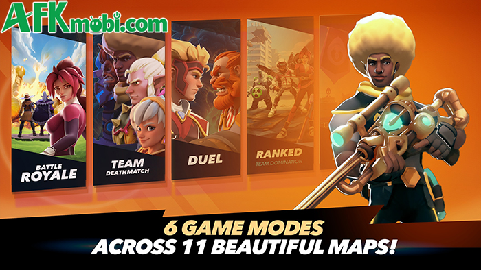 Cạnh tranh trong những trận đấu trực tuyến tại Overclash: Arena Shooter Game 1 Cạnh tranh trong những trận đấu trực tuyến tại Overclash: Arena Shooter Game 1