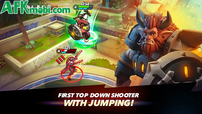 Cạnh tranh trong những trận đấu trực tuyến tại Overclash: Arena Shooter Game 2 Cạnh tranh trong những trận đấu trực tuyến tại Overclash: Arena Shooter Game 2