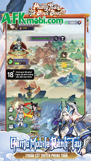 Phong Thần – Ta Định Đoạt game đấu tướng rảnh tay lấy chủ đề Phong Thần cập bến Việt Nam 1