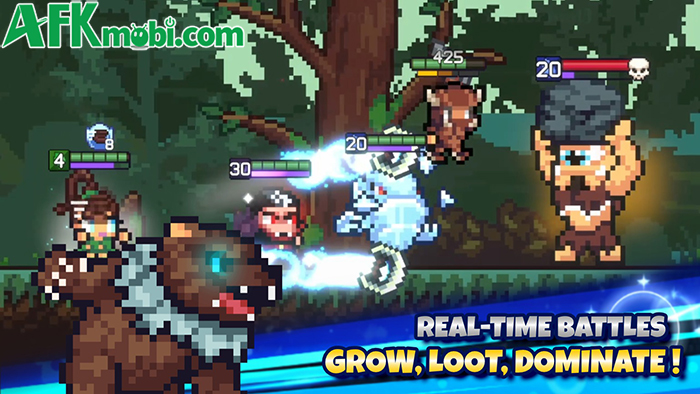 Phát triển nhân vật trong một thế giới pixel cổ điển với Pixel Chronicles: Action RPG 0