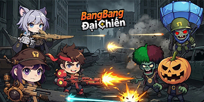 Bang Bang Đại Chiến đưa game thủ phòng thủ trong bối cảnh đại dịch xác sống