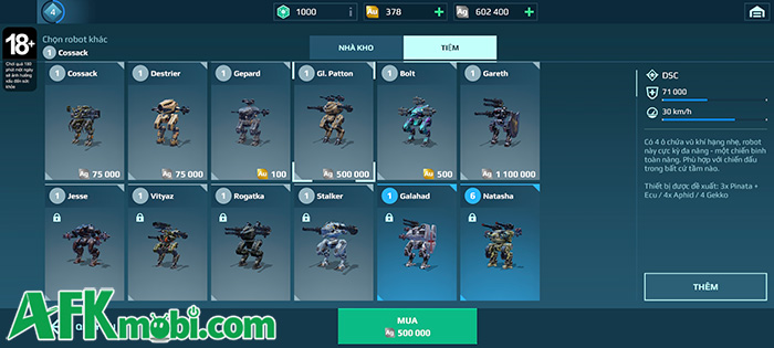 Cơ Giới Chiến: War Robots mang đến một lối chơi hành động PvP thật khác biệt 5 Cơ Giới Chiến: War Robots mang đến một lối chơi hành động PvP thật khác biệt 5