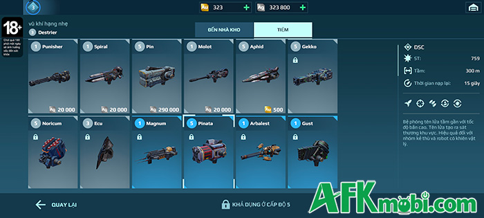 Cơ Giới Chiến: War Robots mang đến một lối chơi hành động PvP thật khác biệt 6 Cơ Giới Chiến: War Robots mang đến một lối chơi hành động PvP thật khác biệt 6