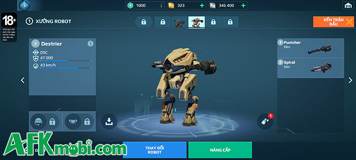 Cơ Giới Chiến: War Robots mang đến một lối chơi hành động PvP thật khác biệt 7 Cơ Giới Chiến: War Robots mang đến một lối chơi hành động PvP thật khác biệt 7