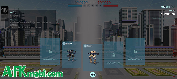 Cơ Giới Chiến: War Robots mang đến một lối chơi hành động PvP thật khác biệt 8 Cơ Giới Chiến: War Robots mang đến một lối chơi hành động PvP thật khác biệt 8