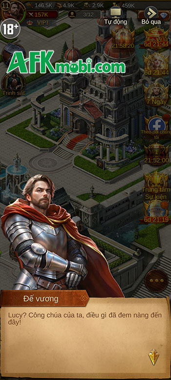 Evony - Vị Vua Trở Lại mang đến hương vị mô phỏng chiến thuật kiểu châu Âu thời Trung Cổ 3