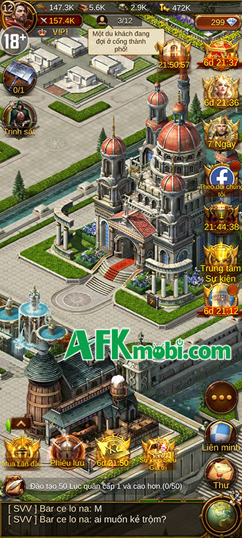 Evony - Vị Vua Trở Lại mang đến hương vị mô phỏng chiến thuật kiểu châu Âu thời Trung Cổ 5