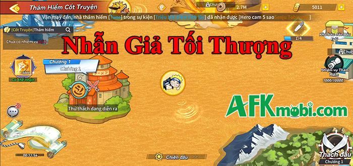 Trải nghiệm Nhẫn Giả Tối Thượng - AFKMobi thử để bạn không phải chơi! 2