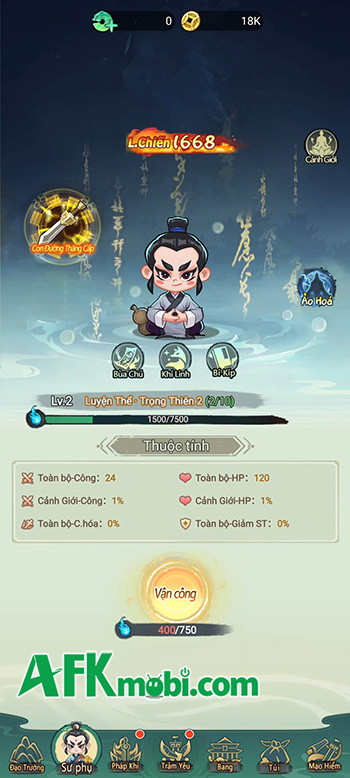 Trải nghiệm tu tiên “chiến” thay vì ngồi yên tĩnh với game Phi Kiếm Tu Tiên 3