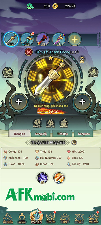 Trải nghiệm tu tiên “chiến” thay vì ngồi yên tĩnh với game Phi Kiếm Tu Tiên 6