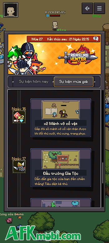 Trải nghiệm cảm giác nhập vai cày cuốc trực tuyến đơn giản tại game Thợ Săn Cổ Vật 7