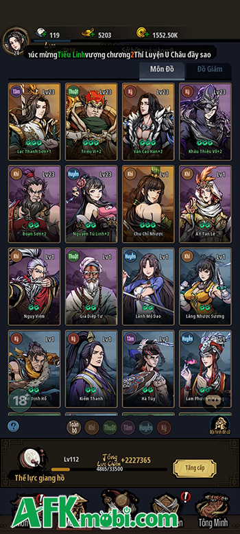 Trải nghiệm trở thành chưởng môn lưu lạc giang hồ trong game Vô Danh Giang Hồ 9